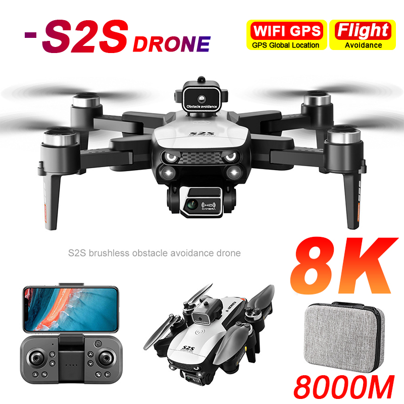 Drone Photogrammetry - New S2S Drone 8K Professional HD