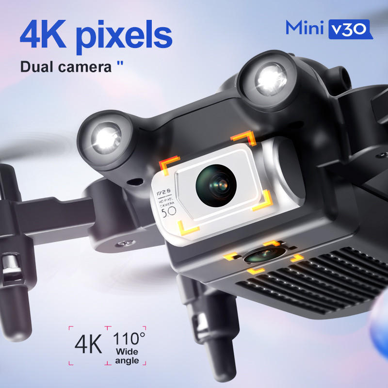 Mini V30 WiFi FPV Drone With 4 - Drone Cinematic recension och pris