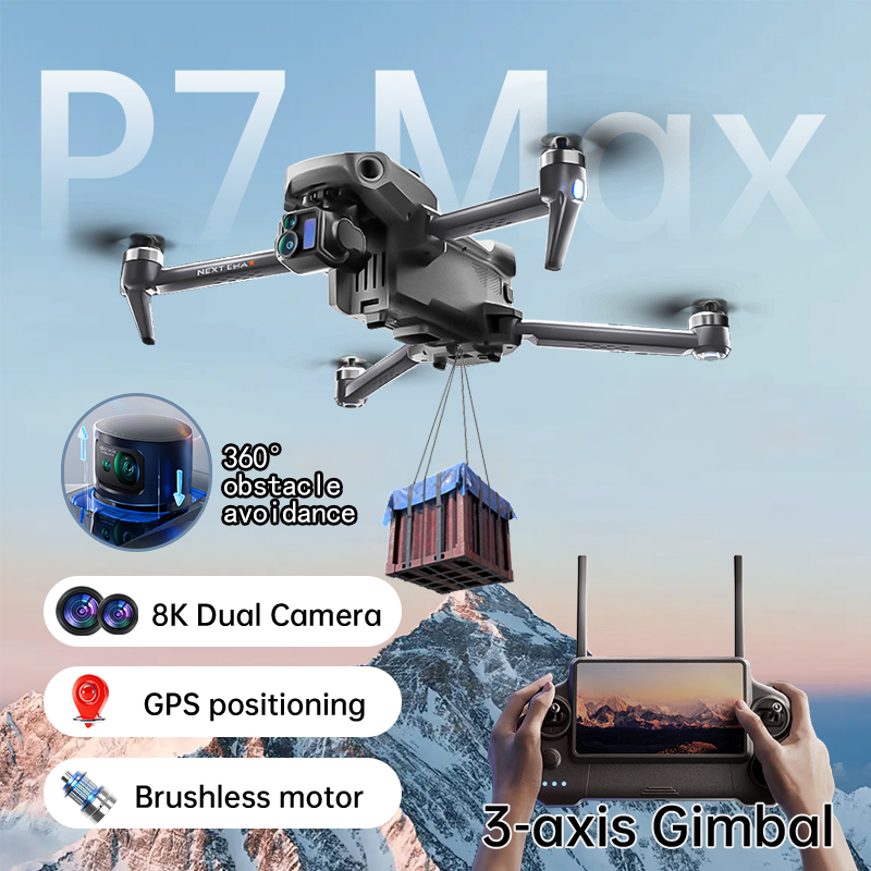 NEW P7 Max Drone 8K Camera GPS - Drone Multispectral recension och pris