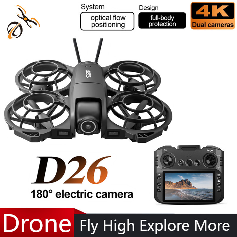 D26 Drone 4K Aerial HD 180° Ca - Drone Cinematic recension och pris